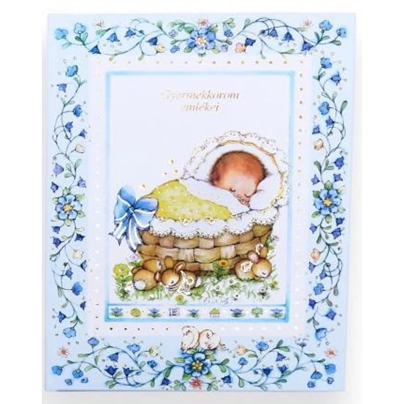 Baby Bruin - Első emlékeim babanapló - Kék