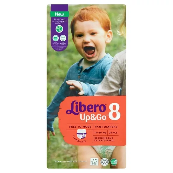 Libero up&amp;go bugyipelenka 8-as méret (19-30 kg)