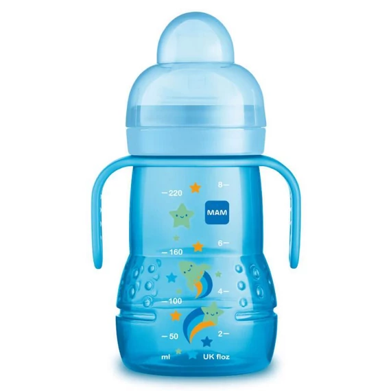 MAM Ivástanuló pohár, Trainer+, 220 ml - Kék