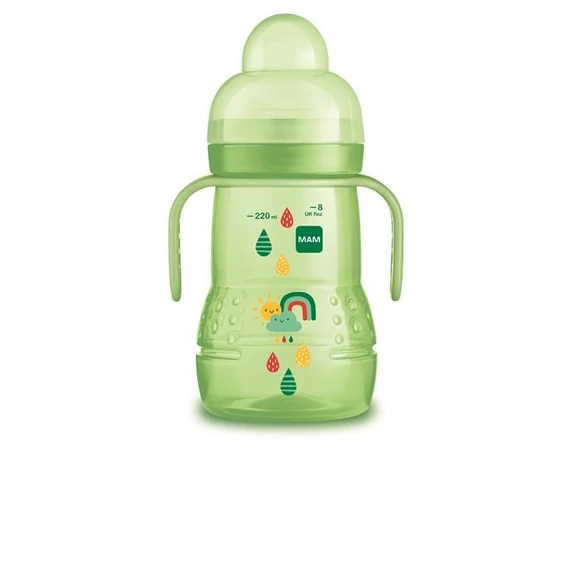 MAM Ivástanuló pohár, Trainer+, 220 ml - Zöld