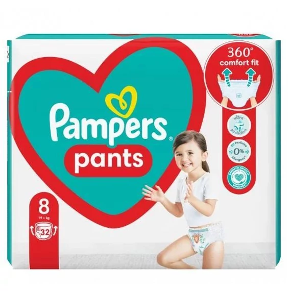 Pampers Pants bugyipelenka 8-as méret (19+ kg)
