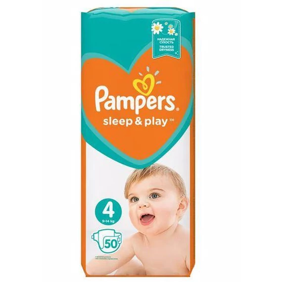 Pampers Sleep &amp; Play nadrágpelenka 4-es méret (9-14 kg)