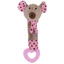 Baby Mix Plüss sípoló marokfigura - Pink egér